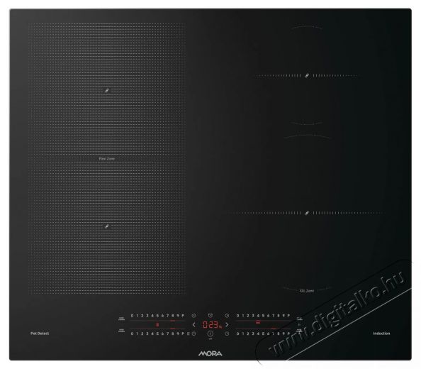 Mora VDIS 677 C Konyhai term&eacute;kek - S&uuml;tő-főzőlap, tűzhely (be&eacute;p&iacute;thető) - Indukci&oacute;s főzőlap (be&eacute;p&iacute;thető) - 515683
