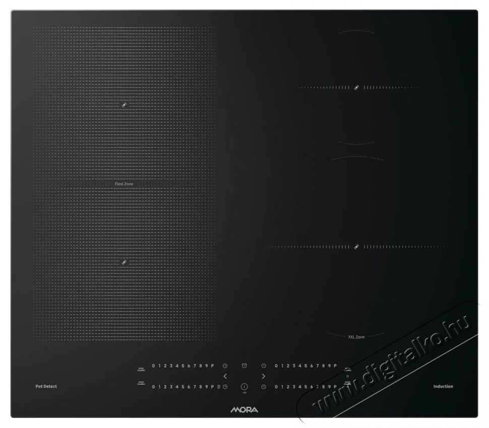 Mora VDIS 677 C Konyhai term&eacute;kek - S&uuml;tő-főzőlap, tűzhely (be&eacute;p&iacute;thető) - Indukci&oacute;s főzőlap (be&eacute;p&iacute;thető) - 515683