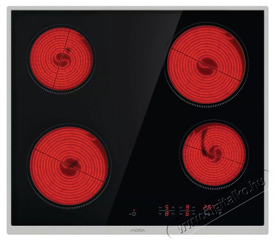 Mora VDST 651 X Konyhai term&eacute;kek - S&uuml;tő-főzőlap, tűzhely (be&eacute;p&iacute;thető) - Elektromos főzőlap (be&eacute;p&iacute;thető) - 515694