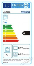 Mora VT 522 CX 1 S&uuml;tő (be&eacute;p&iacute;thető) Konyhai term&eacute;kek - S&uuml;tő-főzőlap, tűzhely (be&eacute;p&iacute;thető) - S&uuml;tő (be&eacute;p&iacute;thető) - 527510