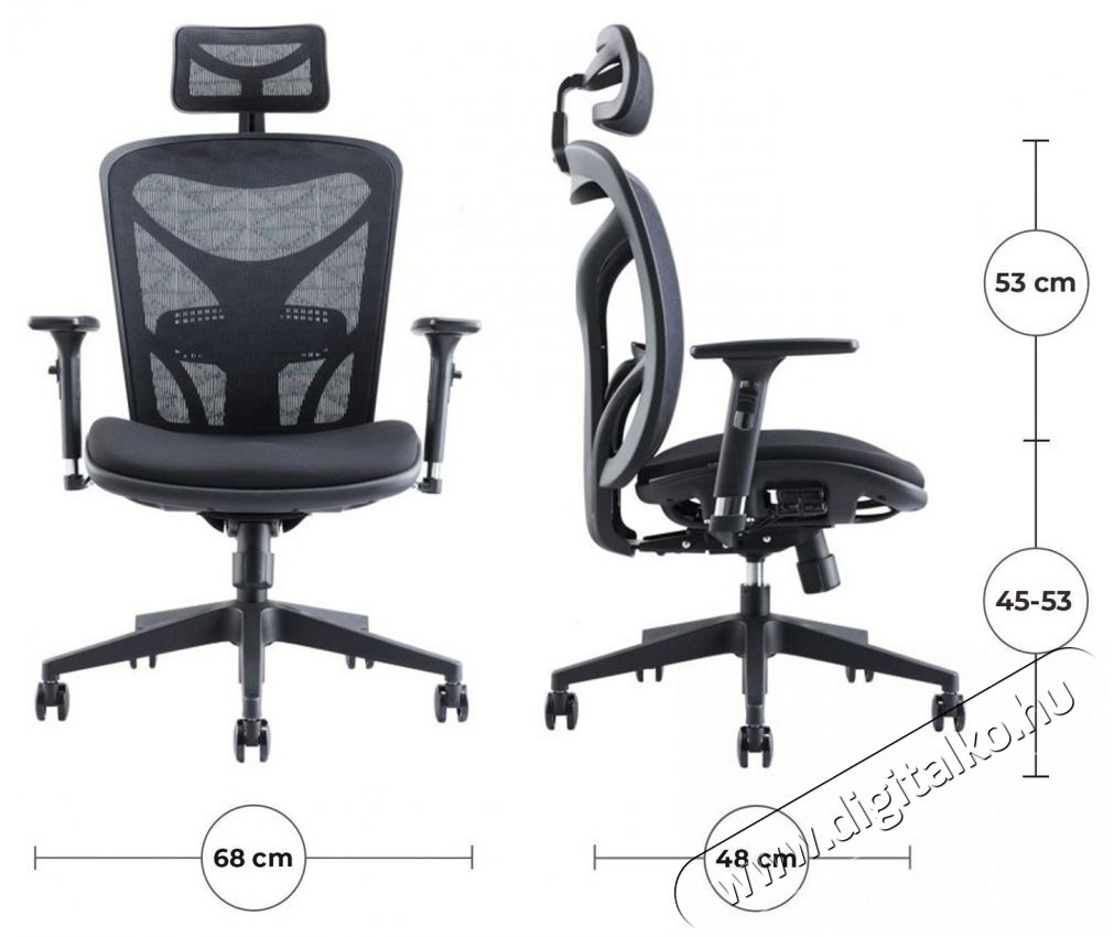 MOSH AIRFLOW-601 fekete Iroda &eacute;s sz&aacute;m&iacute;t&aacute;stechnika - Egy&eacute;b sz&aacute;m&iacute;t&aacute;stechnikai term&eacute;k - 518384