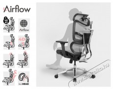MOSH Airflow 690 - fekete/feh&eacute;r Iroda &eacute;s sz&aacute;m&iacute;t&aacute;stechnika - Egy&eacute;b sz&aacute;m&iacute;t&aacute;stechnikai term&eacute;k - 518408