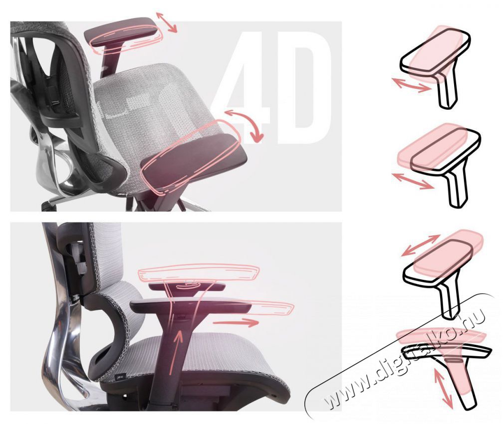 MOSH Airflow 690 - fekete/feh&eacute;r Iroda &eacute;s sz&aacute;m&iacute;t&aacute;stechnika - Egy&eacute;b sz&aacute;m&iacute;t&aacute;stechnikai term&eacute;k - 518408