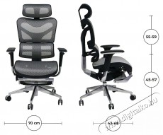 MOSH AirFlow 702L - fekete-feh&eacute;r Iroda &eacute;s sz&aacute;m&iacute;t&aacute;stechnika - Egy&eacute;b sz&aacute;m&iacute;t&aacute;stechnikai term&eacute;k - 518379