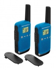 Motorola Talkabout T42 walkie talkie - kék Mobil / Kommunikáció / Smart - Walkie-Talkie / PMR rádió - Walkie-Talkie / PMR rádió - 344639