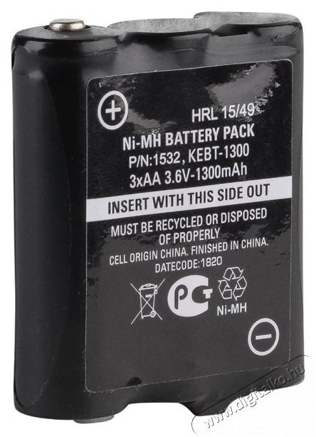 Motorola 1532 T82//T82 Extreme/T92 walkie talkie 1300mAh NIMH akkumul&aacute;tor F&eacute;nyk&eacute;pezőg&eacute;p / kamera - Sport kamera tartoz&eacute;kok - Akkumul&aacute;tor / t&ouml;ltő - 409756