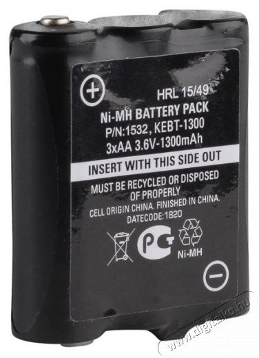 Motorola 1532 T82//T82 Extreme/T92 walkie talkie 1300mAh NIMH akkumul&aacute;tor F&eacute;nyk&eacute;pezőg&eacute;p / kamera - Sport kamera tartoz&eacute;kok - Akkumul&aacute;tor / t&ouml;ltő - 409756