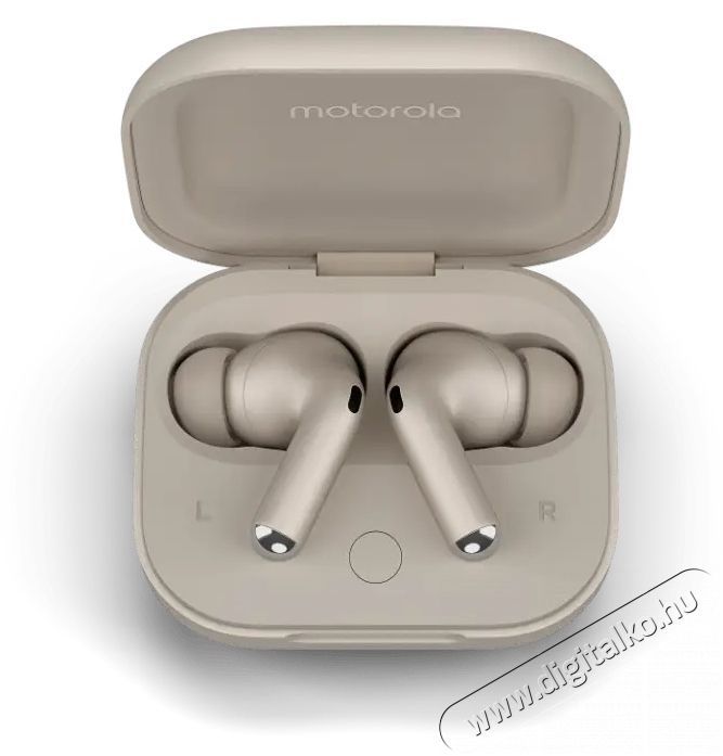 Motorola Moto Buds+ (Sound by BOSE) Beach Sand Audio-Video / Hifi / Multim&eacute;dia - F&uuml;l &eacute;s Fejhallgat&oacute;k - F&uuml;lhallgat&oacute; mikrofonnal / headset - 518914