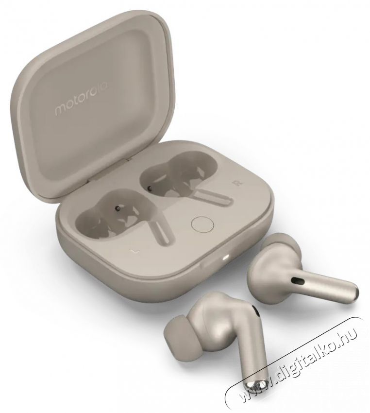 Motorola Moto Buds+ (Sound by BOSE) Beach Sand Audio-Video / Hifi / Multim&eacute;dia - F&uuml;l &eacute;s Fejhallgat&oacute;k - F&uuml;lhallgat&oacute; mikrofonnal / headset - 518914