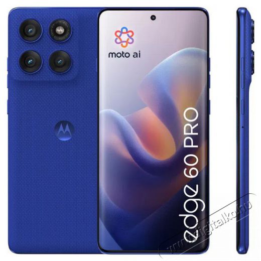 Motorola Edge 60 Pro 12GB / 512GB Pantone Dazzling Blue Mobil / Kommunik&aacute;ci&oacute; / Smart - Okostelefon - Android - 527518