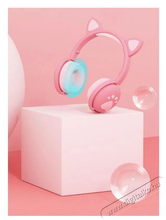 MOZOS KID-DOG-BT-PINK headset Audio-Video / Hifi / Multim&eacute;dia - F&uuml;l &eacute;s Fejhallgat&oacute;k - Fejhallgat&oacute; - 529006