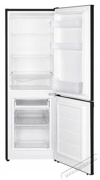 MPM MPM-182-KB-39 Kombin&aacute;lt hűtőszekr&eacute;ny 182L fekete Konyhai term&eacute;kek - Hűtő, fagyaszt&oacute; (szabadon&aacute;ll&oacute;) - Alulfagyaszt&oacute;s kombin&aacute;lt hűtő - 476108