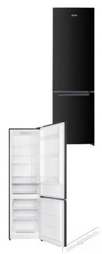 MPM MPM-348-FF-40 Hűtőszekr&eacute;ny fekete 326 l Full NO Frost Konyhai term&eacute;kek - Hűtő, fagyaszt&oacute; (szabadon&aacute;ll&oacute;) - Alulfagyaszt&oacute;s kombin&aacute;lt hűtő - 476125