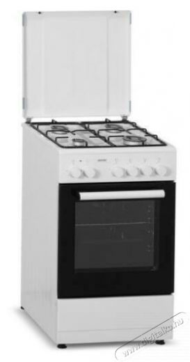 MPM MPM-53-KGE-33 Szabadon&aacute;ll&oacute;  g&aacute;ztűzhely elektromos s&uuml;tővel Konyhai term&eacute;kek - S&uuml;tő-főzőlap, tűzhely (szabadon&aacute;ll&oacute;) - G&aacute;ztűzhely (szabadon&aacute;ll&oacute;) - 476136