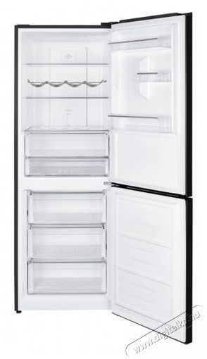 MPM MPM-357-FF-49 Kombin&aacute;lt hűtőszekr&eacute;ny 357L Full No Frost fekete Konyhai term&eacute;kek - Hűtő, fagyaszt&oacute; (szabadon&aacute;ll&oacute;) - Alulfagyaszt&oacute;s kombin&aacute;lt hűtő - 491236