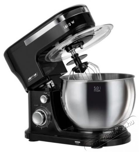 MPM MRK-21 Konyhai robotg&eacute;p 1600W 5L t&aacute;llal fekete Konyhai term&eacute;kek - Konyhai kisg&eacute;p (elők&eacute;sz&iacute;t&eacute;s / feldolgoz&aacute;s) - Konyhai robotg&eacute;p - 494553