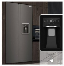 MPM MPM-439-SBS-15ND Side by Side Hűtőszekr&eacute;ny fagyaszt&oacute;val 472L inox v&iacute;zadagol&oacute;val Konyhai term&eacute;kek - Hűtő, fagyaszt&oacute; (szabadon&aacute;ll&oacute;) - Amerikai t&iacute;pus&uacute; Side By Side hűtő - 476129