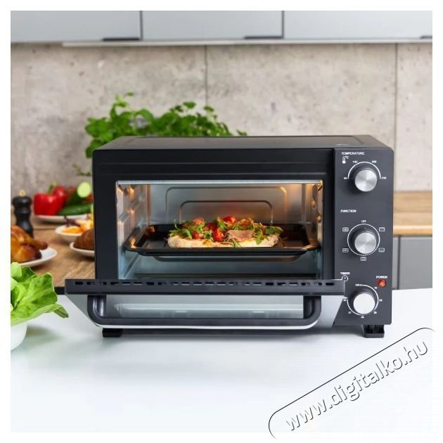 MPM MPE-14 ELEKTROMOS S&Uuml;TŐ 22 L Konyhai term&eacute;kek - S&uuml;tő-főzőlap, tűzhely (szabadon&aacute;ll&oacute;) - Mini s&uuml;tő / mini grill / mini konyha - 502963