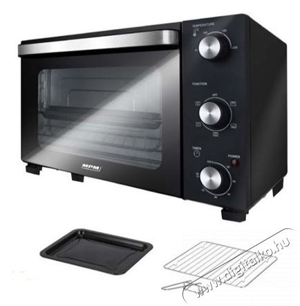 MPM MPE-14 ELEKTROMOS S&Uuml;TŐ 22 L Konyhai term&eacute;kek - S&uuml;tő-főzőlap, tűzhely (szabadon&aacute;ll&oacute;) - Mini s&uuml;tő / mini grill / mini konyha - 502963