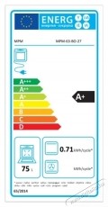 MPM MPM MPM-63-BO-27be&eacute;p&iacute;thető elektromos s&uuml;tő, 76L Konyhai term&eacute;kek - S&uuml;tő-főzőlap, tűzhely (be&eacute;p&iacute;thető) - S&uuml;tő (be&eacute;p&iacute;thető) - 531008