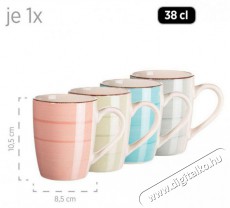 M&auml;ser &Eacute;tk&eacute;szlet 16 db LUMACA MIX sz&iacute;nek Konyhai term&eacute;kek - &Eacute;tk&eacute;szlet - T&aacute;ny&eacute;r k&eacute;szlet - 527459