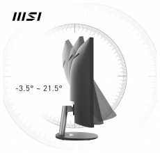 MSI DT MSI PRO MP341CQ &Iacute;velt Monitor 34 QHD, 3440x1440, 100Hz VA 21:9, 3000:1 CR, 300cd/m2, 4 ms, HDMI, DP, Fekete Iroda &eacute;s sz&aacute;m&iacute;t&aacute;stechnika - Monitor - Monitor - 485636