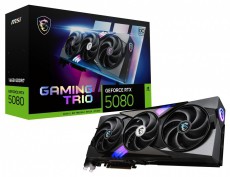 MSI RTX 5080 GAMING TRIO nVidia 16GB GDDR7 256bit PCIe vide&oacute;k&aacute;rtya Iroda &eacute;s sz&aacute;m&iacute;t&aacute;stechnika - Sz&aacute;m&iacute;t&oacute;g&eacute;p tartoz&eacute;k - Videok&aacute;rtya - 513320