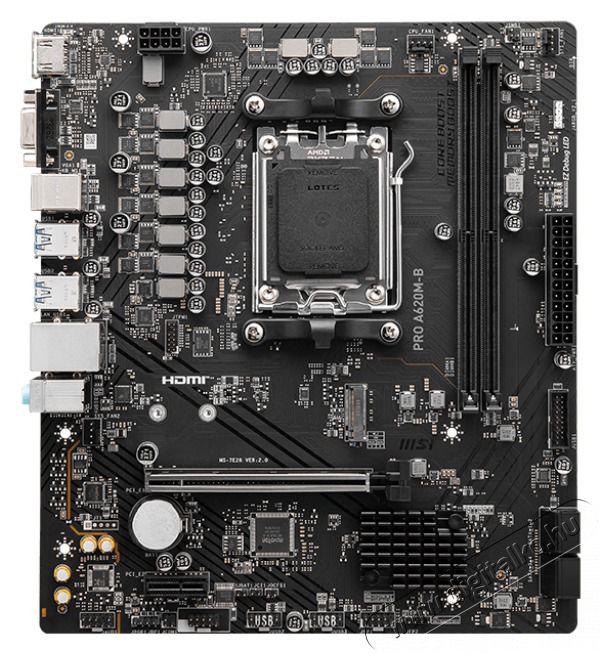 MSI PRO A620M-B AMD A620 AM5 mATX alaplap Iroda &eacute;s sz&aacute;m&iacute;t&aacute;stechnika - Egy&eacute;b sz&aacute;m&iacute;t&aacute;stechnikai term&eacute;k - 514367