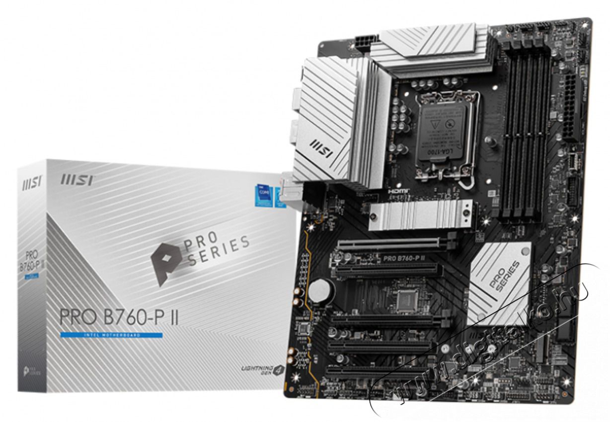 MSI PRO B760-P Intel B760 LGA1700 ATX alaplap Iroda &eacute;s sz&aacute;m&iacute;t&aacute;stechnika - Egy&eacute;b sz&aacute;m&iacute;t&aacute;stechnikai term&eacute;k - 514198