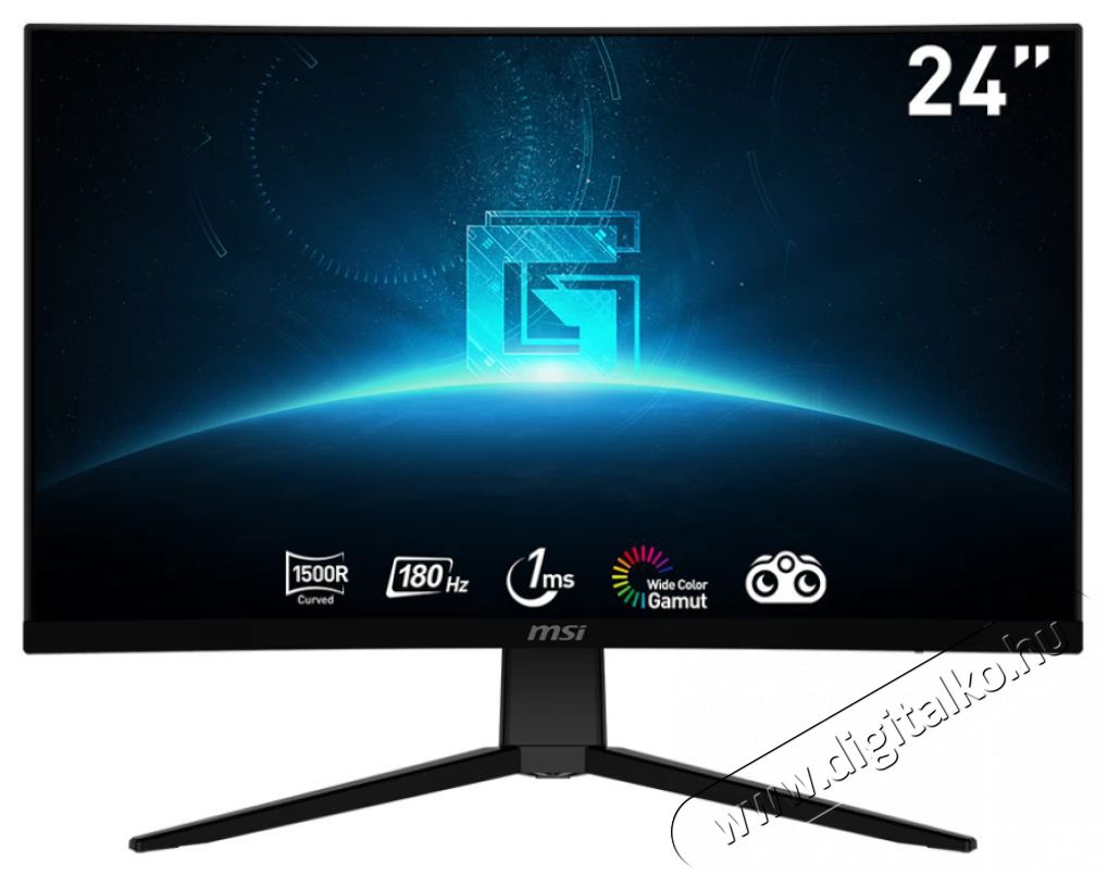 MSI 24 Optix G2422C FHD VA 180Hz DP/HDMI &iacute;velt gamer monitor Iroda &eacute;s sz&aacute;m&iacute;t&aacute;stechnika - Monitor - Monitor - 514681