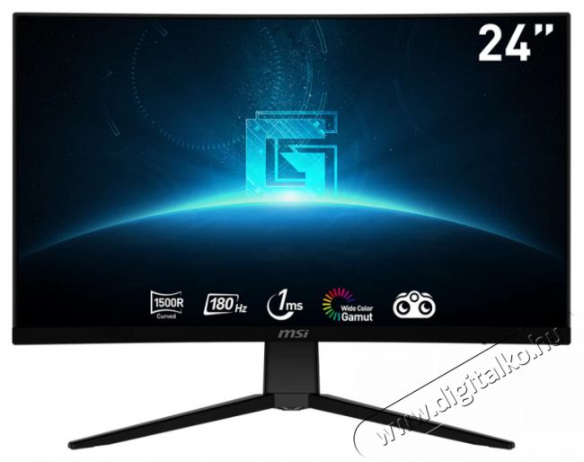 MSI 24 Optix G2422C FHD VA 180Hz DP/HDMI &iacute;velt gamer monitor Iroda &eacute;s sz&aacute;m&iacute;t&aacute;stechnika - Monitor - Monitor - 514681