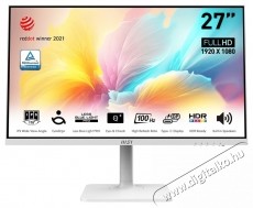 MSI Modern MD2712PW 27 h&uuml;velykes FHD IPS 4ms 100Hz, feh&eacute;r Iroda &eacute;s sz&aacute;m&iacute;t&aacute;stechnika - Monitor - Monitor - 534424