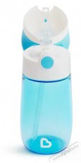 Munchkin Flip & Go  sz&iacute;v&oacute;sz&aacute;las poh&aacute;r, k&eacute;k, 355 ml Sz&eacute;ps&eacute;g&aacute;pol&aacute;s / Eg&eacute;szs&eacute;g - Baba mama term&eacute;k - Cumis&uuml;veg / cumi / etet&eacute;s kieg&eacute;sz&iacute;tő - 521747
