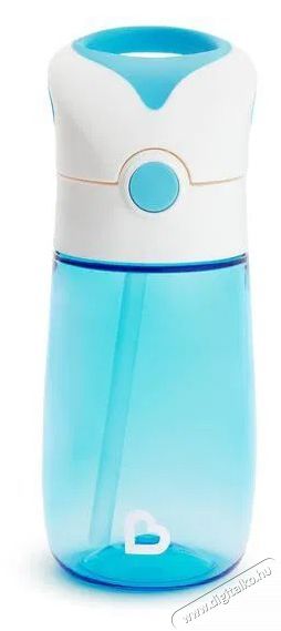 Munchkin Flip & Go  sz&iacute;v&oacute;sz&aacute;las poh&aacute;r, k&eacute;k, 355 ml Sz&eacute;ps&eacute;g&aacute;pol&aacute;s / Eg&eacute;szs&eacute;g - Baba mama term&eacute;k - Cumis&uuml;veg / cumi / etet&eacute;s kieg&eacute;sz&iacute;tő - 521747
