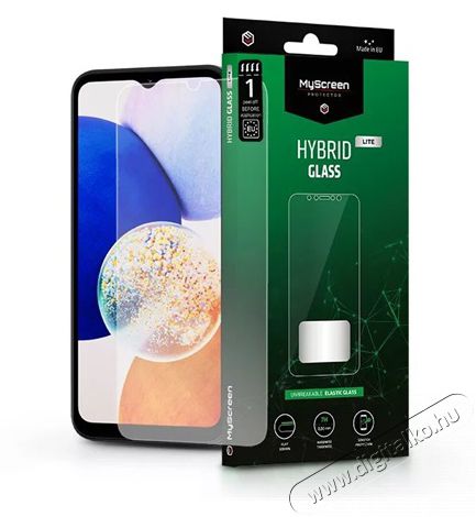 MyScreen Protector MSP LA-2260 Galaxy A14 5G Hybrid Glass Lite rugalmas &uuml;veg kijelzőv&eacute;dő f&oacute;lia Mobil / Kommunik&aacute;ci&oacute; / Smart - Mobiltelefon kieg&eacute;sz&iacute;tő / tok - Kijelző / h&aacute;tlap v&eacute;dő f&oacute;lia - 461636