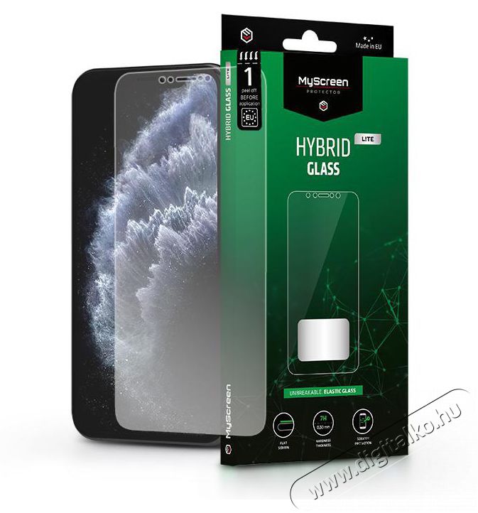 MyScreen Protector MSP LA-2112 iPhone X/XS/11 Pro Hybrid Glass Lite rugalmas &uuml;veg kijelzőv&eacute;dő f&oacute;lia Mobil / Kommunik&aacute;ci&oacute; / Smart - Mobiltelefon kieg&eacute;sz&iacute;tő / tok - Kijelző / h&aacute;tlap v&eacute;dő f&oacute;lia - 407363
