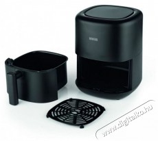 N8WERK FORRÓLEVEGŐS FRITŐZ 3l 1300W Konyhai termékek - Konyhai kisgép (sütés / főzés / hűtés / ételkészítés) - Légkeveréses főzőgép / elektromos kukta / multifunkciós sütő - 399163