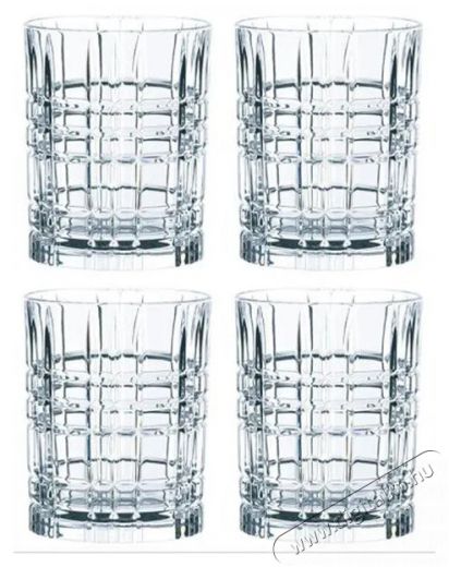 Nachtmann  SQUARE - whisky, 4db poh&aacute;r Konyhai term&eacute;kek - Konyhai eszk&ouml;z - K&eacute;szlet / szett - 525377