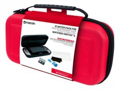 NACON 2809496 Nintendo Switch 2 piros utaz&oacute;tok + f&oacute;lia Iroda &eacute;s sz&aacute;m&iacute;t&aacute;stechnika - J&aacute;t&eacute;k konzol - Kieg&eacute;sz&iacute;tő - 506882