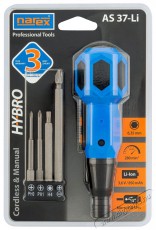 NAREX HYBRO AS 37-Li H&aacute;ztart&aacute;s / Otthon / K&uuml;lt&eacute;r - Szersz&aacute;m - Akkumul&aacute;toros csavarh&uacute;z&oacute; - 518923