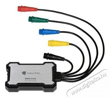 Navitel M800 DUAL MOTO menetr&ouml;gz&iacute;tő kamera F&eacute;nyk&eacute;pezőg&eacute;p / kamera - Aut&oacute;s fed&eacute;lzeti kamera - 513824