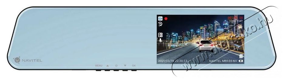 Navitel MR155 NV aut&oacute;s kamera F&eacute;nyk&eacute;pezőg&eacute;p / kamera - Aut&oacute;s fed&eacute;lzeti kamera - 514500