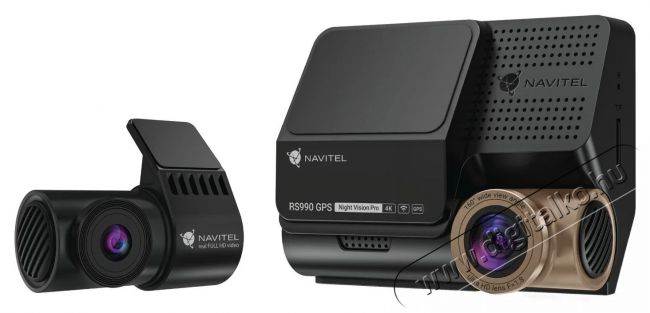 Navitel RS990 GPS F&eacute;nyk&eacute;pezőg&eacute;p / kamera - Aut&oacute;s fed&eacute;lzeti kamera - 519924