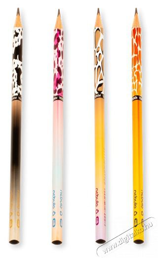 NEBULO h&aacute;romsz&ouml;gletű HB &aacute;llatmint&aacute;s grafitceruza H&aacute;ztart&aacute;s / Otthon / K&uuml;lt&eacute;r - Szersz&aacute;m - Egy&eacute;b szersz&aacute;m - 506890