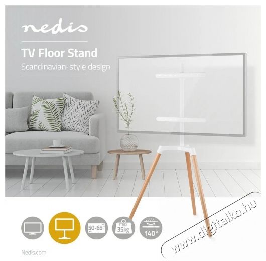 Nedis TVSM7060WT TV &aacute;llv&aacute;ny Audio-Video / Hifi / Multim&eacute;dia - Hangprojektor / soundbar - Tv &aacute;llv&aacute;nyk&eacute;nt is haszn&aacute;lhat&oacute; - 531987