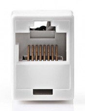 Nedis CCGP89005WT h&aacute;l&oacute;zati adapter - feh&eacute;r Tv kieg&eacute;sz&iacute;tők - K&aacute;bel / csatlakoz&oacute; - Csatlakoz&oacute; / eloszt&oacute; / &aacute;talak&iacute;t&oacute; - 366431