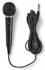 Nedis MPWD01BK vezet&eacute;kes mikrofon Fot&oacute;-Vide&oacute; kieg&eacute;sz&iacute;tők - Mikrofon - &Eacute;nek &eacute;s hangszer mikrofon - 366350