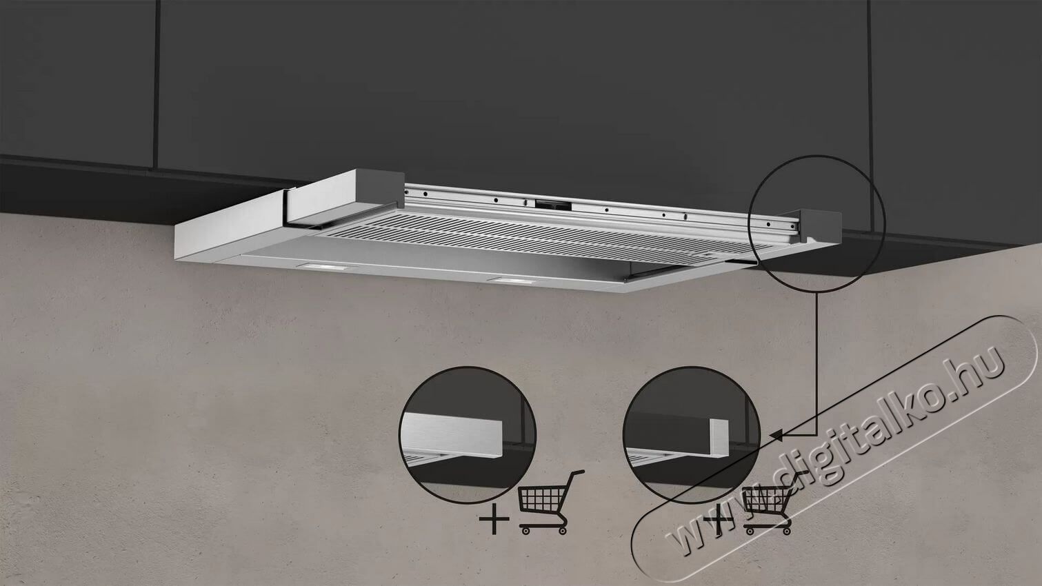 NEFF D46ML54X1, Teleszk&oacute;pos p&aacute;raelsz&iacute;v&oacute; Konyhai term&eacute;kek - P&aacute;raelsz&iacute;v&oacute; - Be&eacute;p&iacute;thető / kih&uacute;zhat&oacute; - 370360