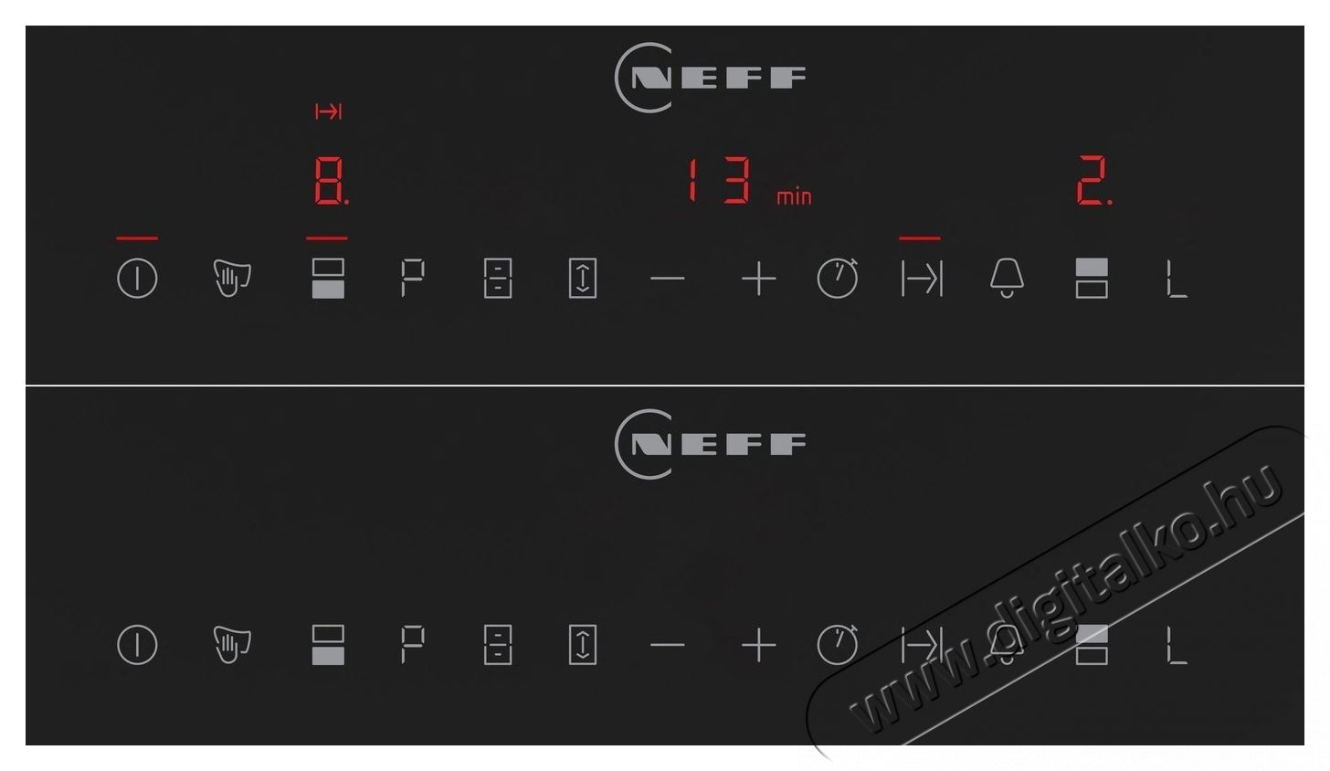 NEFF T63TDX1L0 Konyhai term&eacute;kek - S&uuml;tő-főzőlap, tűzhely (be&eacute;p&iacute;thető) - Indukci&oacute;s főzőlap (be&eacute;p&iacute;thető) - 491002