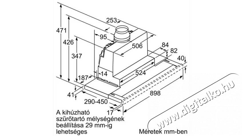 NEFF D49ML54X1 teleszk&oacute;pos p&aacute;raelsz&iacute;v&oacute; Konyhai term&eacute;kek - P&aacute;raelsz&iacute;v&oacute; - Hagyom&aacute;nyos - 370361